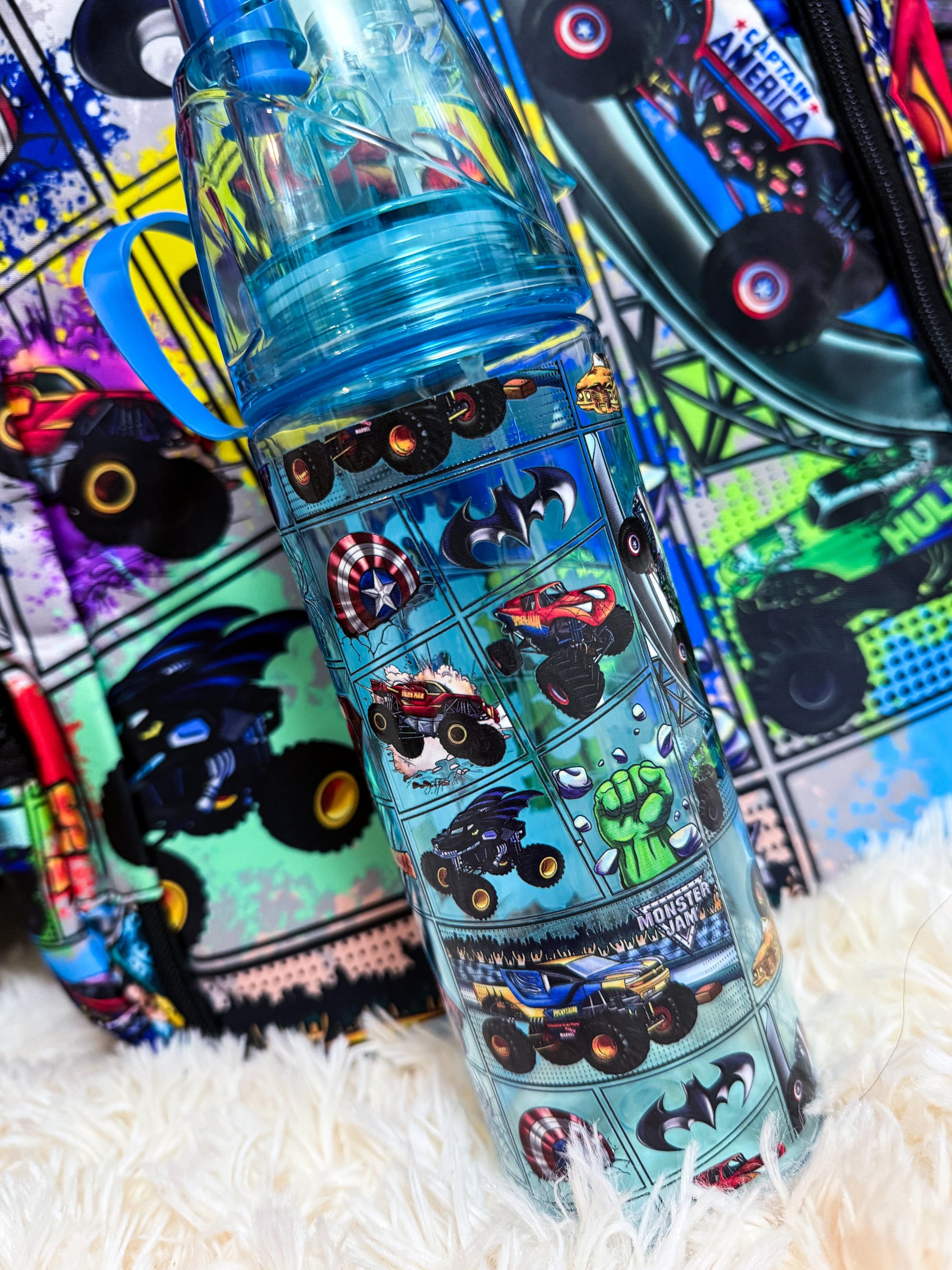 Crusher League water bottle