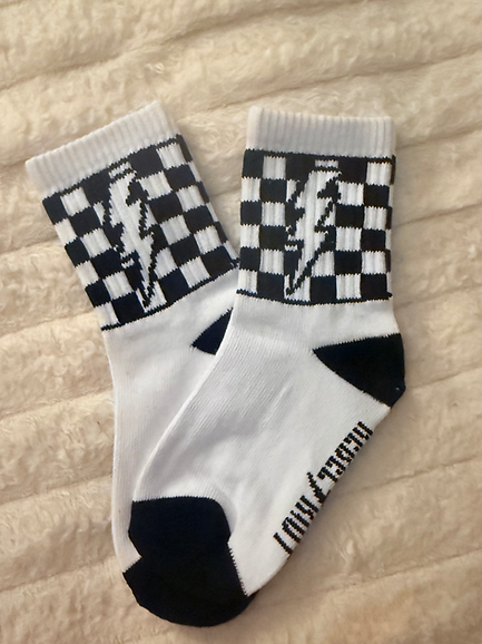 Checkered Lighting socks