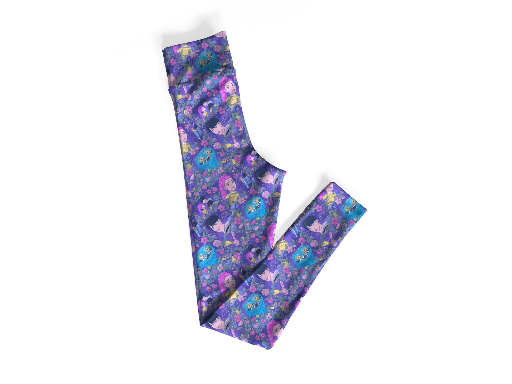 K-pop power couple leggings- will be here before Christmas 3/4 week turnaround time. Lulu dupe fabric NOT BAMBOO