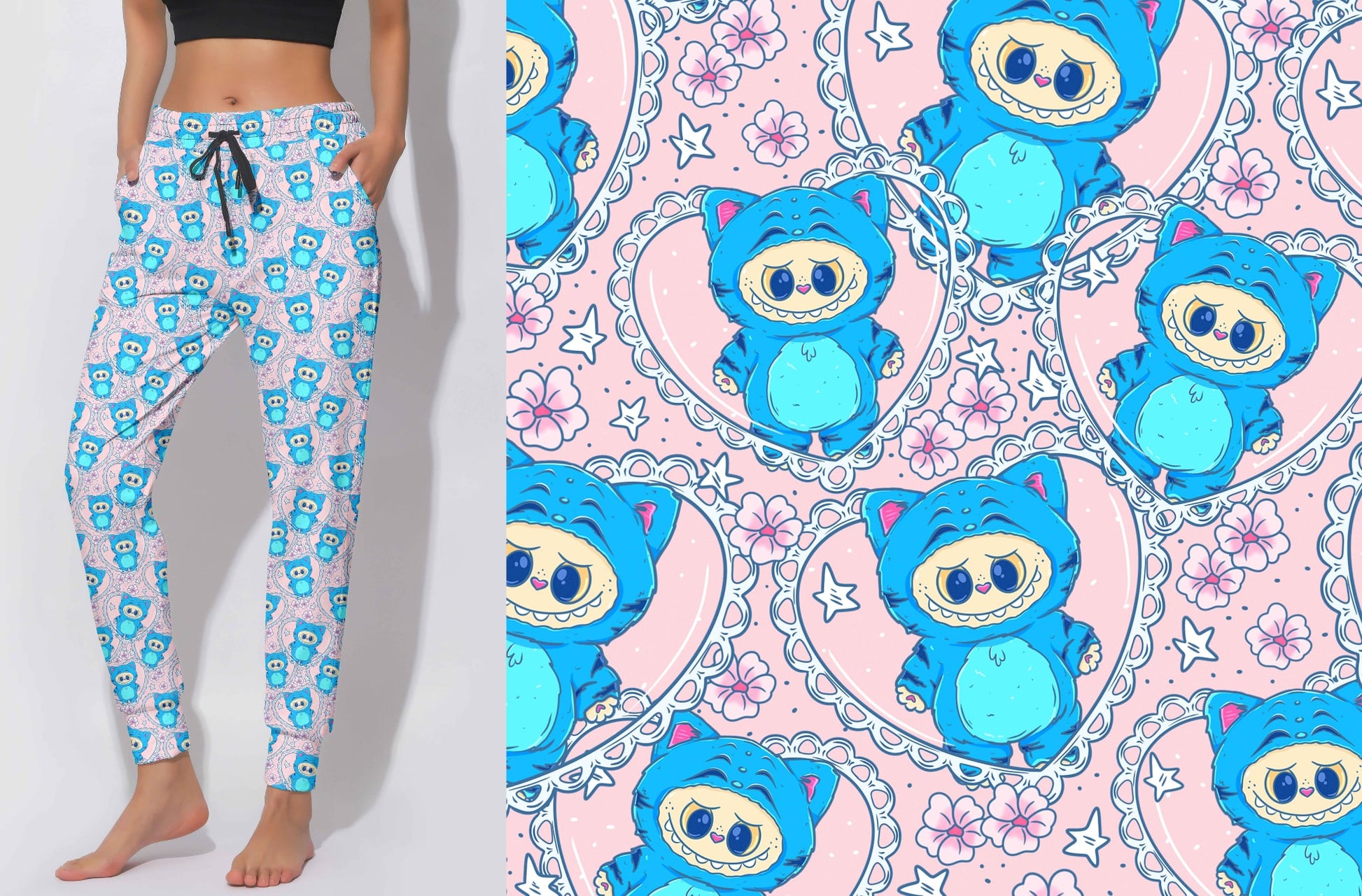 Child bubu pop joggers - will be here before Christmas 3/4 week turnaround time. Lulu dupe fabric NOT BAMBOO