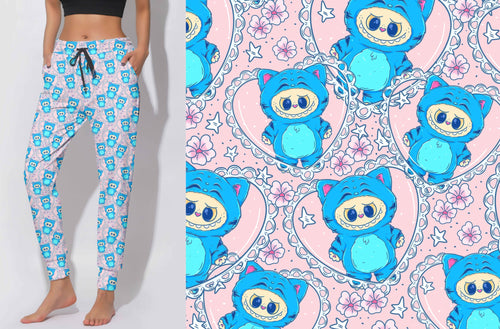 Child bubu pop joggers - will be here before Christmas 3/4 week turnaround time. Lulu dupe fabric NOT BAMBOO