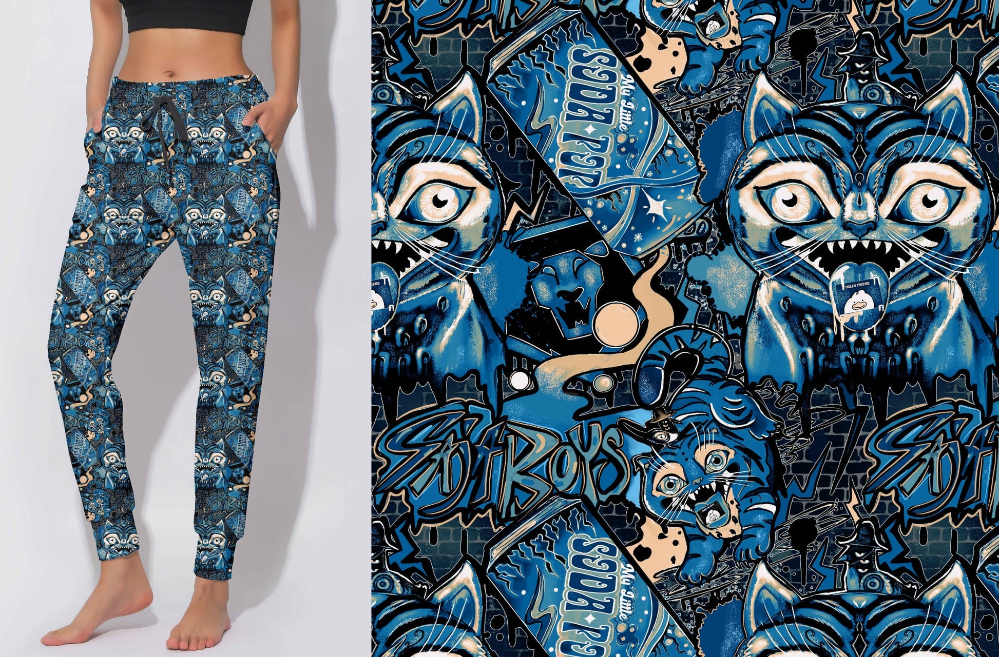 Child Soda pop joggers - will be here before Christmas 3/4 week turnaround time. Lulu dupe fabric NOT BAMBOO