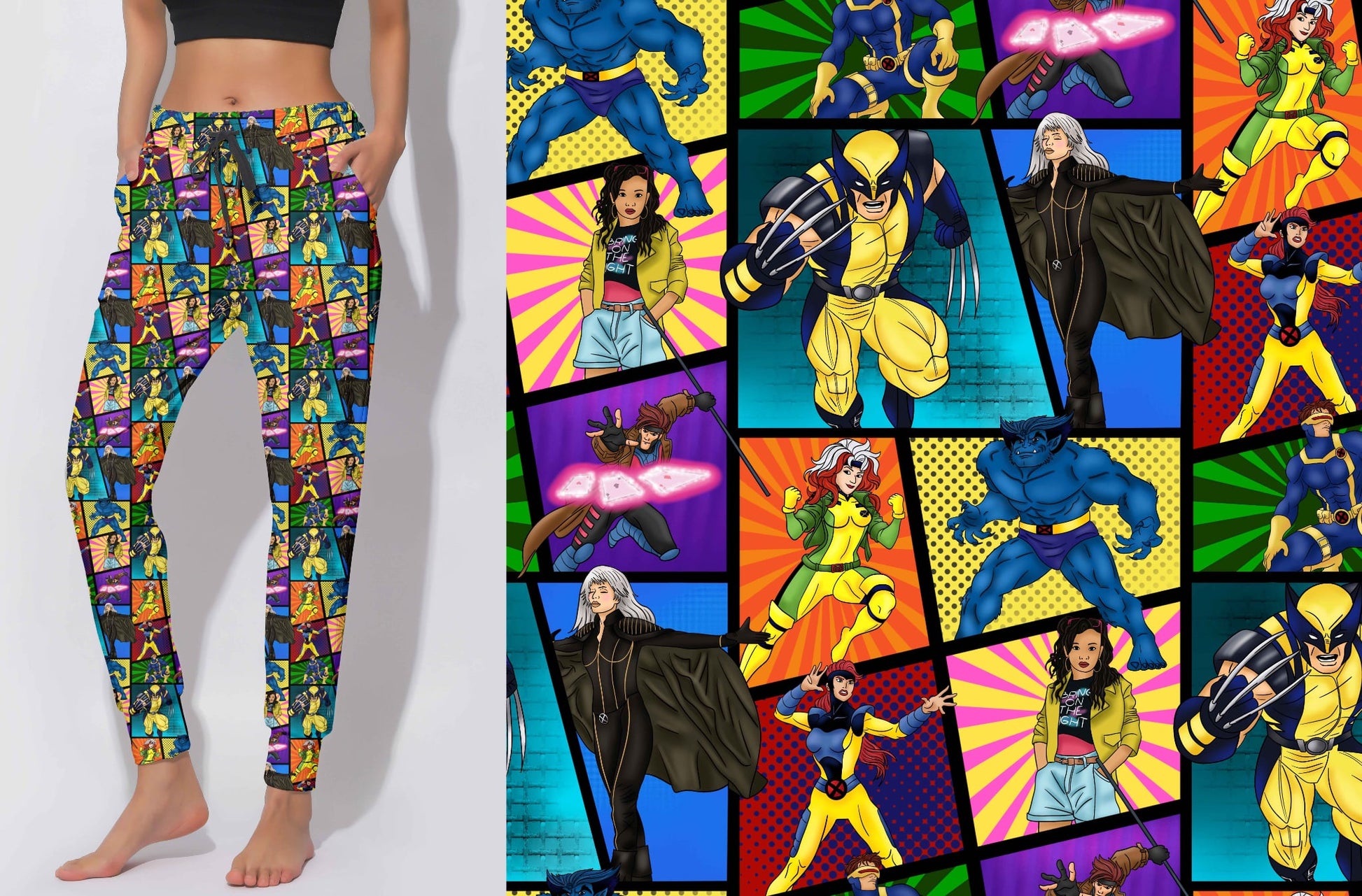 Child X men joggers - will be here before Christmas 3/4 week turnaround time. Lulu dupe fabric NOT BAMBOO