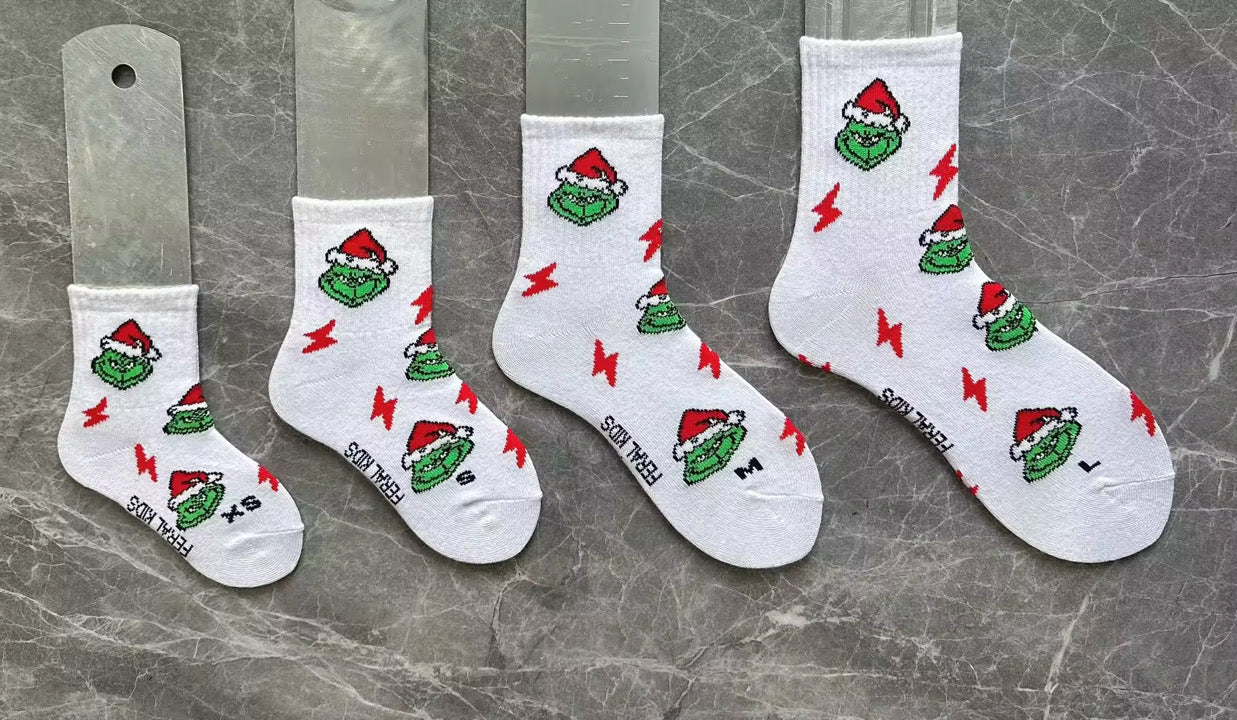 Jingle Jerk socks- presale: Ships 11/1