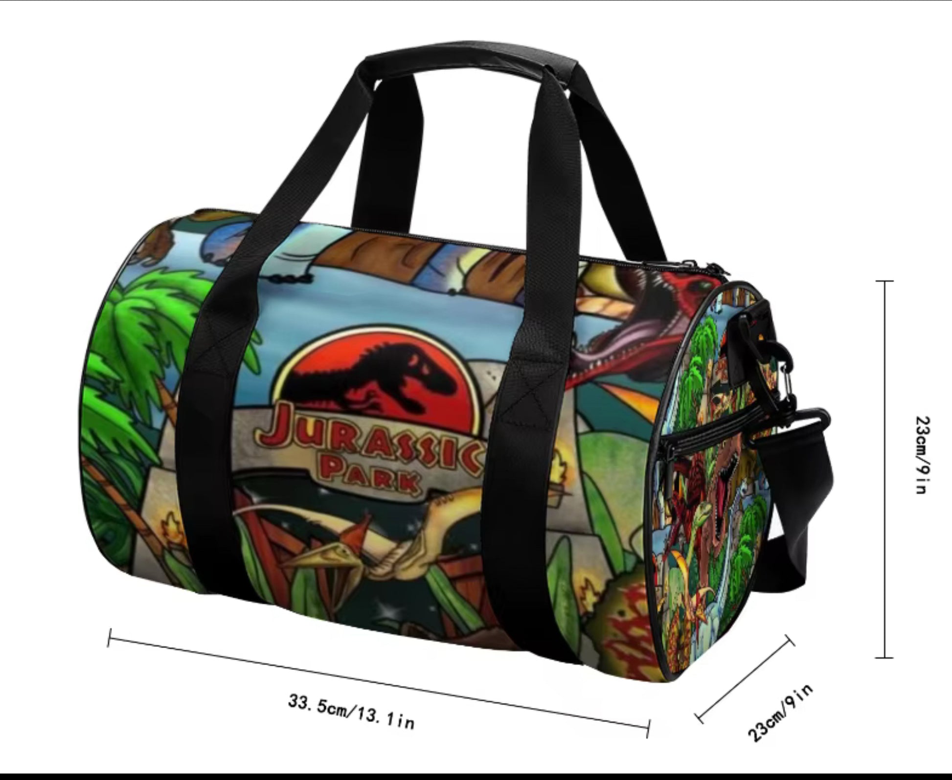Jurassic attack duffle - delivery by 11/15