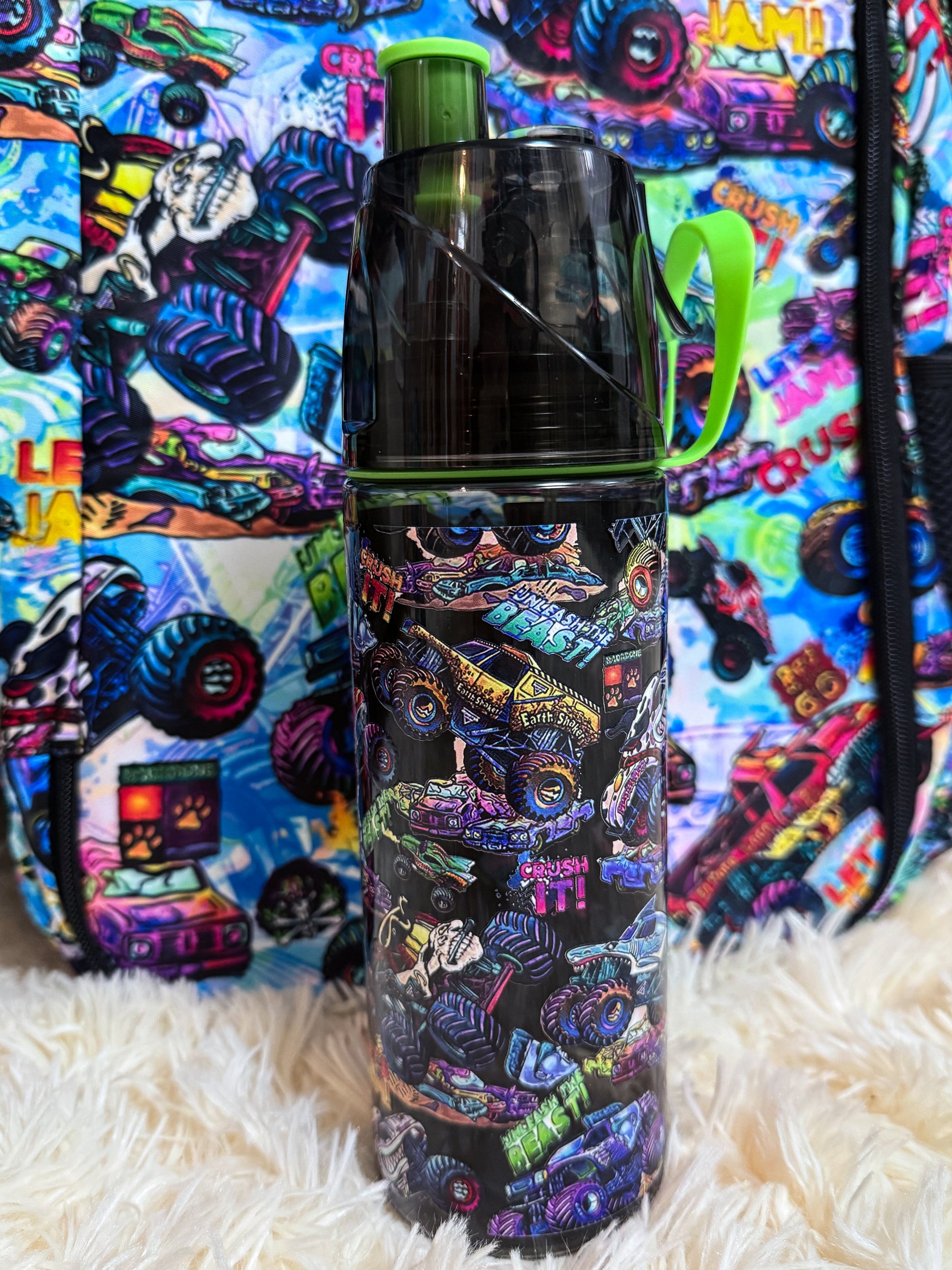Crush it water bottle