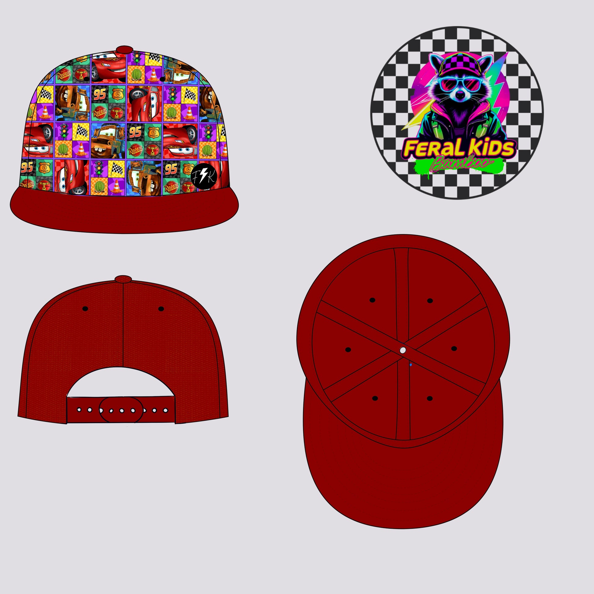 Lighting Lane Snap back- preorder:  MID DECEMBER